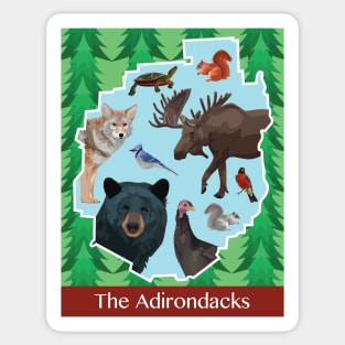 The Adirondacks Sticker